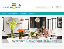 Tablet Screenshot of modernbite.com
